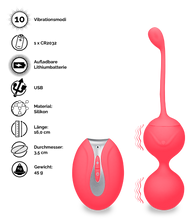 Load image into Gallery viewer, Vibro-Liebeskugeln mit Funk Aphrodite