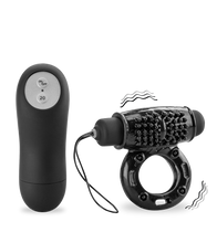 Load image into Gallery viewer, Vibro-Penisring mit Fernbedienung und 20 Vibrationsstufen