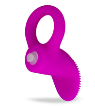 Load image into Gallery viewer, Vibro-Penisring mit Noppen