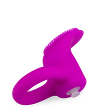 Load image into Gallery viewer, Vibro-Penisring mit Noppen