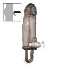 Load image into Gallery viewer, Vibro-Sleeve mit Vorhaut Herakles