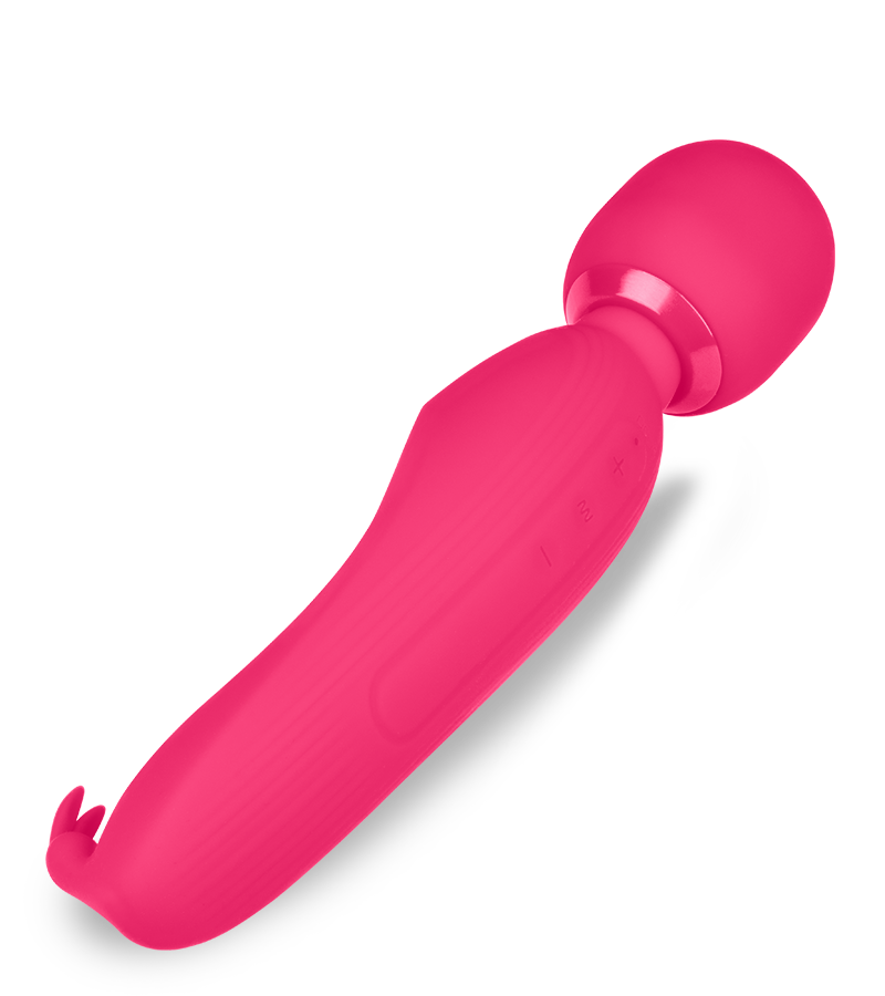 Wand Massager mit Rabbit Nirvana