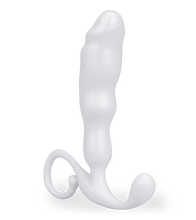 Load image into Gallery viewer, Weißer Prostata-Plug Odin, M-Größe