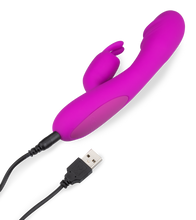 Load image into Gallery viewer, Wiederaufladbarer Rabbit-Vibrator Dual Spot