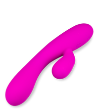 Load image into Gallery viewer, Wiederaufladbarer Rabbit-Vibrator Violetta