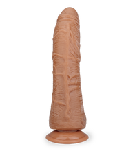 Load image into Gallery viewer, XXL-Dildo mit Saugnapf und gekrümmtem Schaft